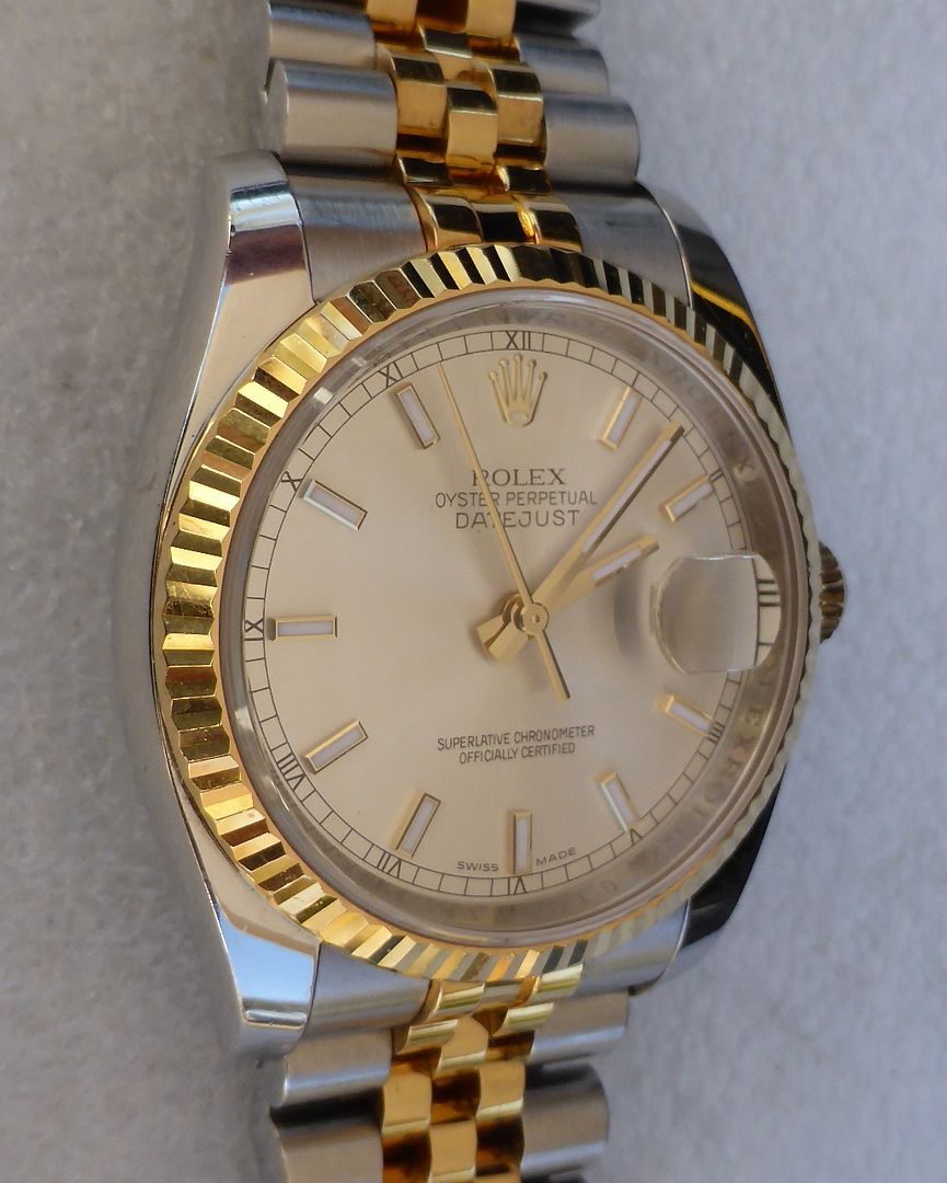 two tone rolex 36mm